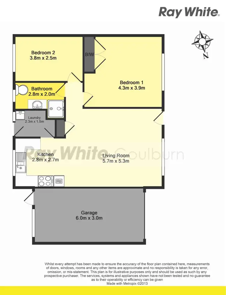 Floorplan of Homely house listing, 23/23 Newton St, Goulburn NSW
