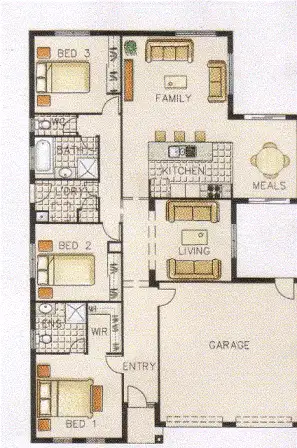 Floorplan of Homely house listing, 11 Seahaven Way, Aldinga Beach SA