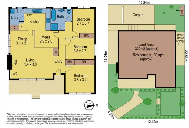 Floorplan of Homely house listing, 194 Holland Rd, Burwood East VIC