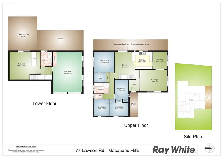 Floorplan of Homely house listing, 77 Lawson Rd, Macquarie Hills NSW