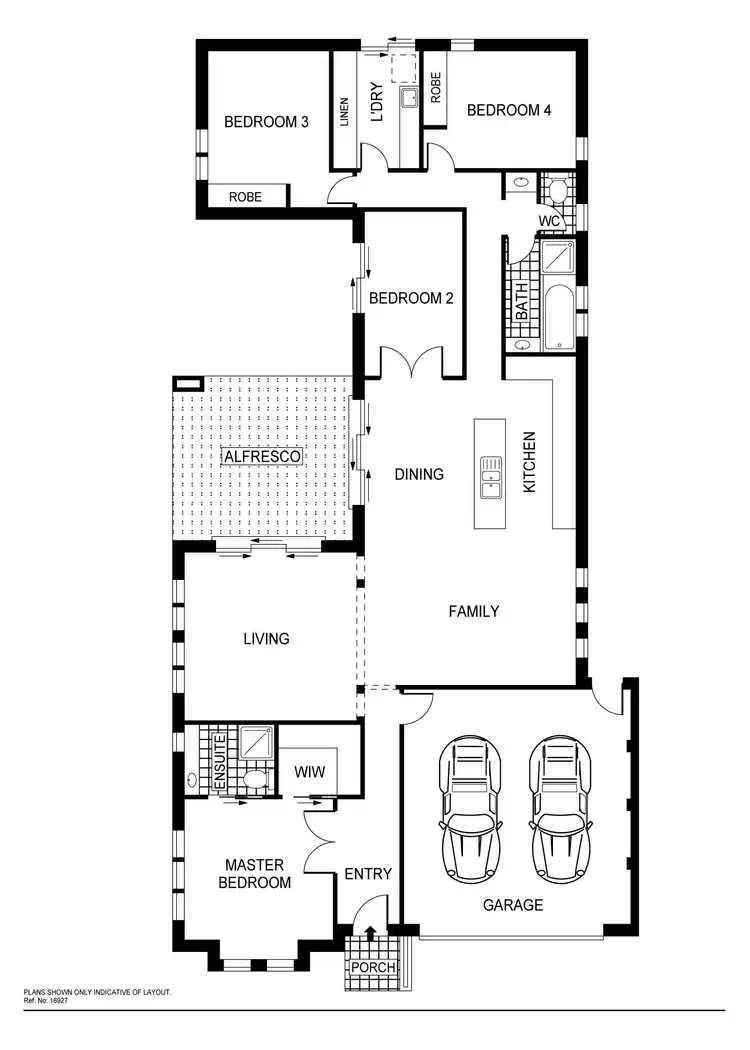 Floorplan of Homely house listing, 8 Isaacson St, Franklin ACT