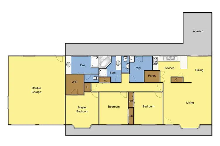 Floorplan of Homely house listing, 15 Park St, Inverleigh VIC