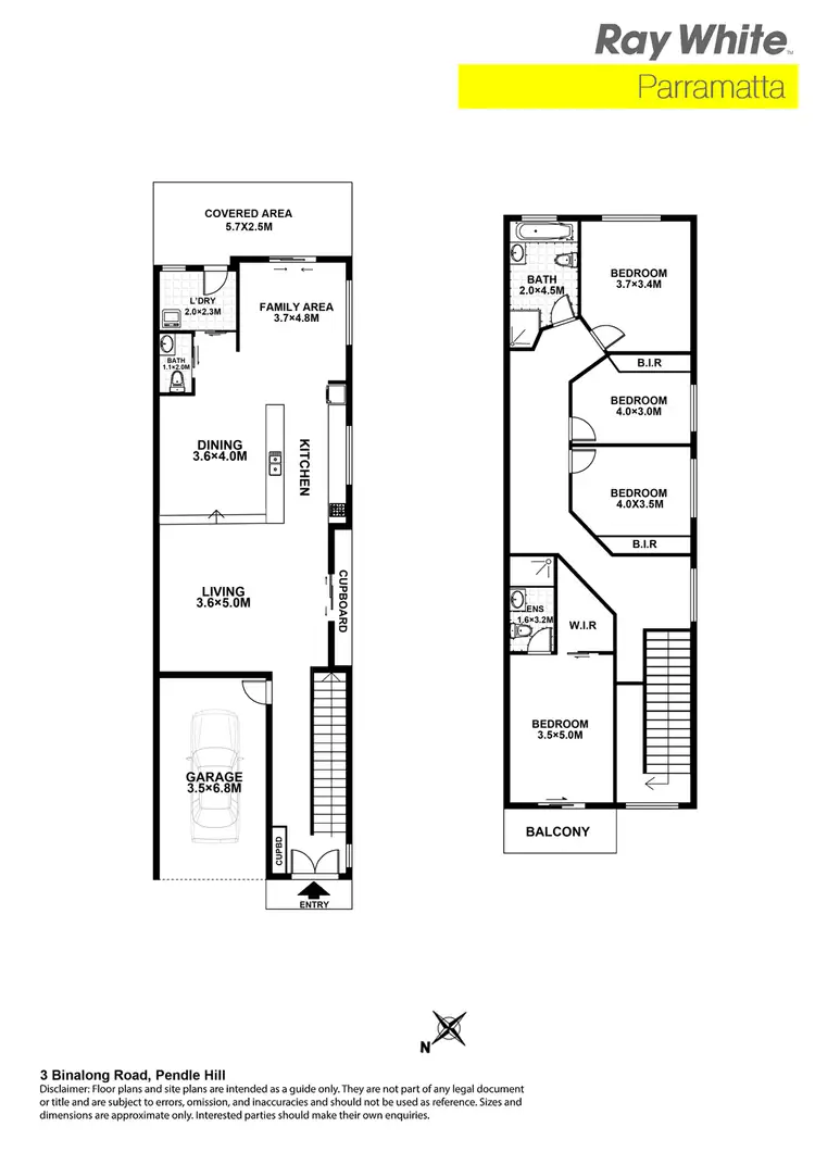 Floorplan of Homely other listing, 3 Binalong Rd, Pendle Hill NSW