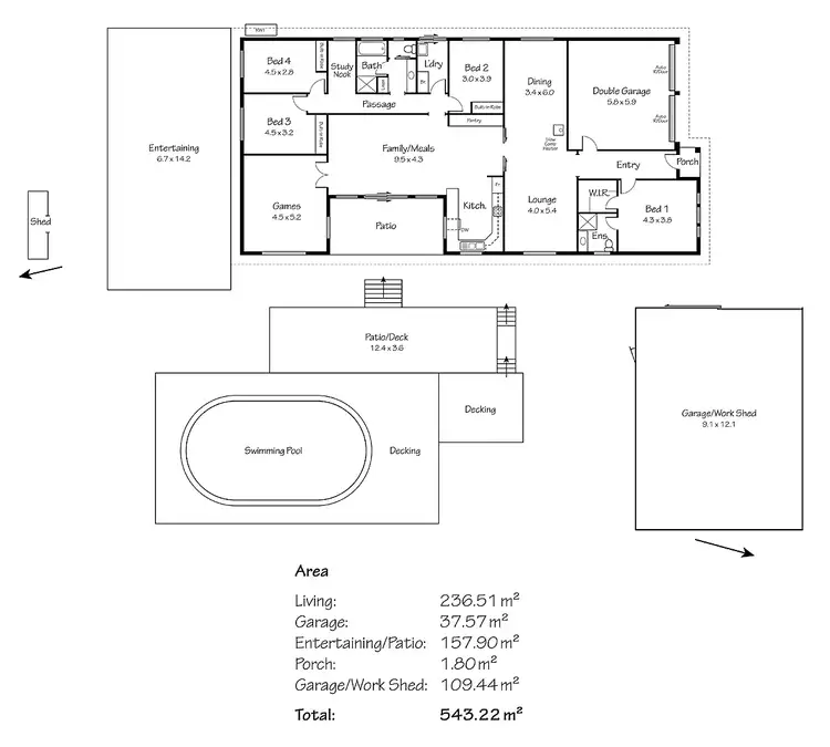 Floorplan of Homely house listing, 7 Vienna Ct, Mount Barker SA