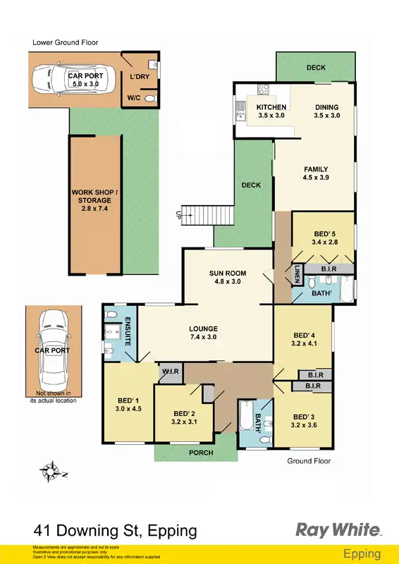 Floorplan of Homely house listing, 41 Downing St, Epping NSW