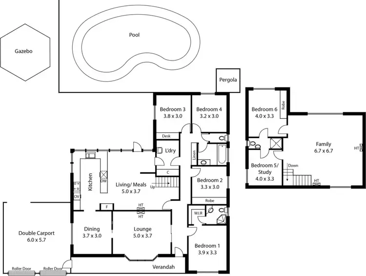 Floorplan of Homely house listing, 19 Fisher Tce, Fulham Gardens SA