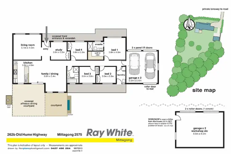 Floorplan of Homely house listing, 262b Old Hume Hwy, Mittagong NSW
