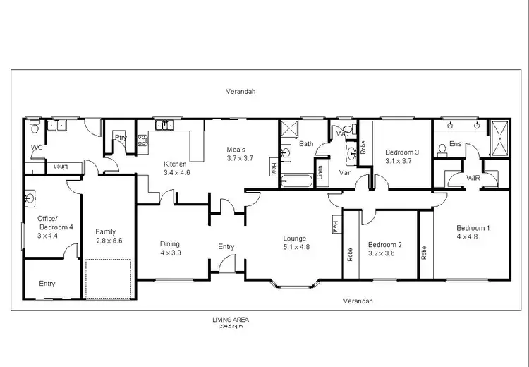 Floorplan of Homely house listing, 109 Kay Ave, Berri SA