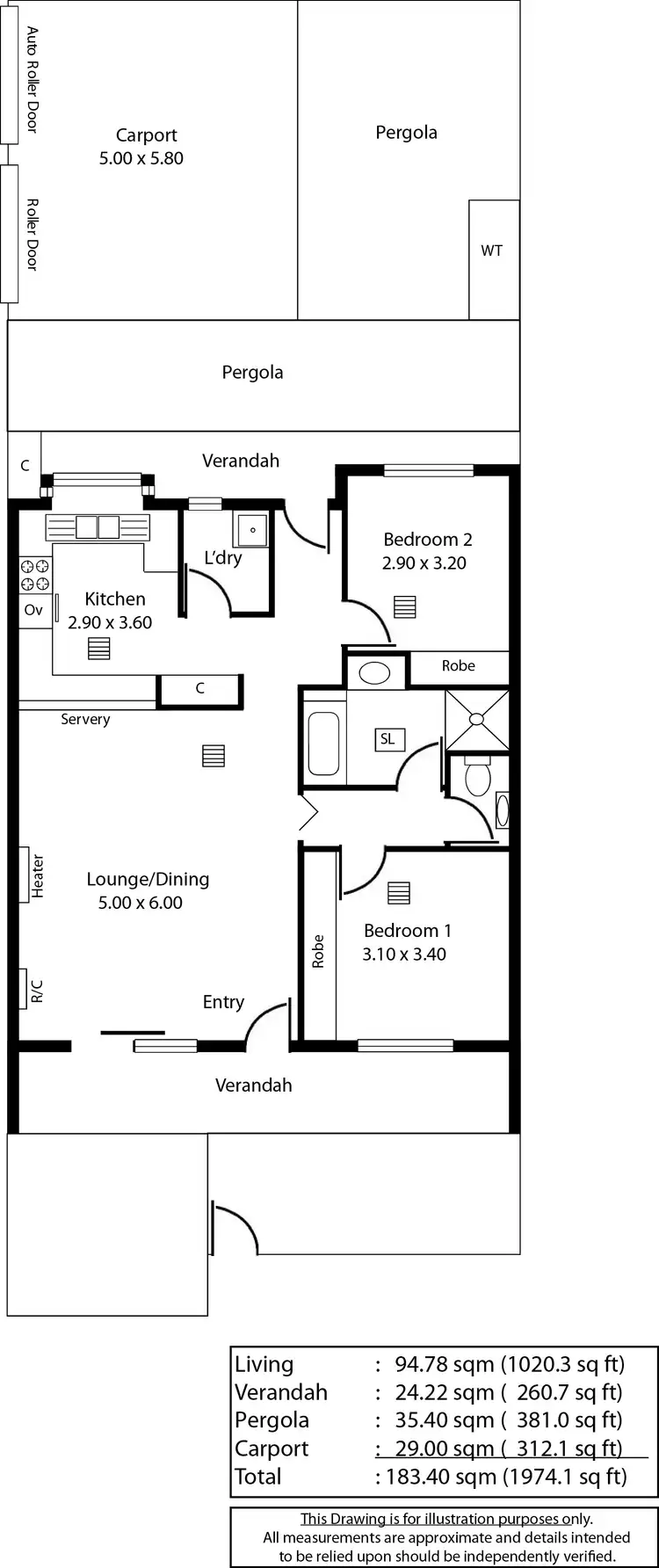 Floorplan of Homely house listing, 8/274 Sportsmans Dr, West Lakes SA