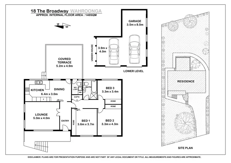 Floorplan of Homely house listing, 18 The Bdwy, Wahroonga NSW