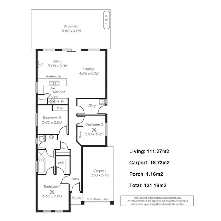 Floorplan of Homely house listing, 4 Oriana Ct, Smithfield SA