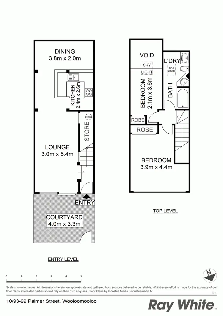 Floorplan of Homely apartment listing, 10/95 Palmer St, Woolloomooloo NSW