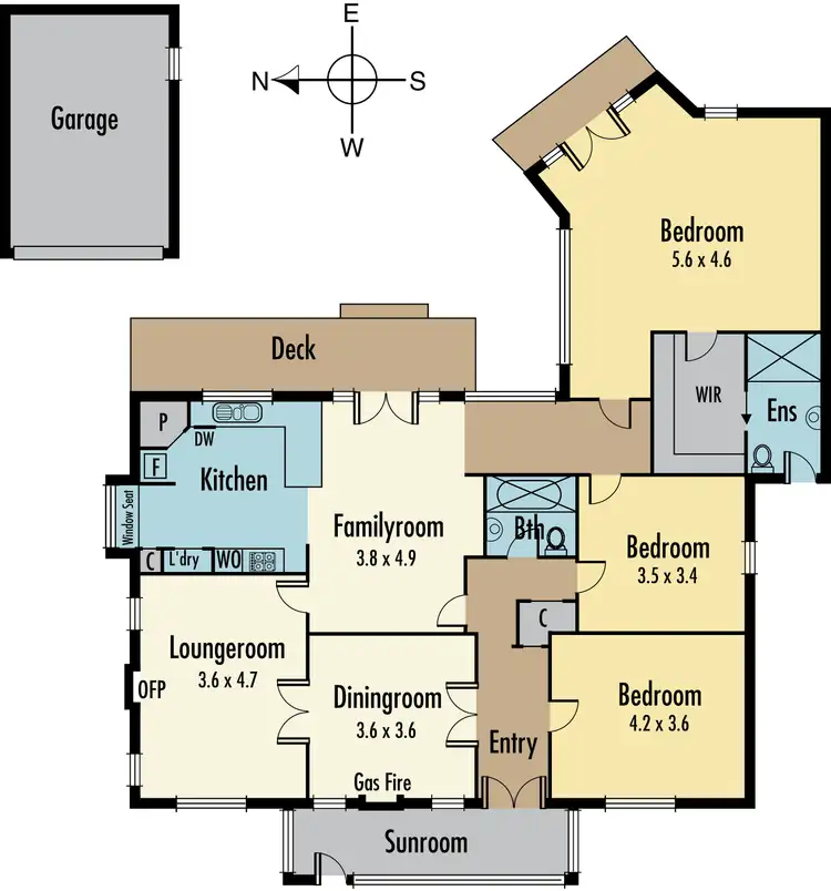 Floorplan of Homely house listing, 4 Poath Rd, Hughesdale VIC