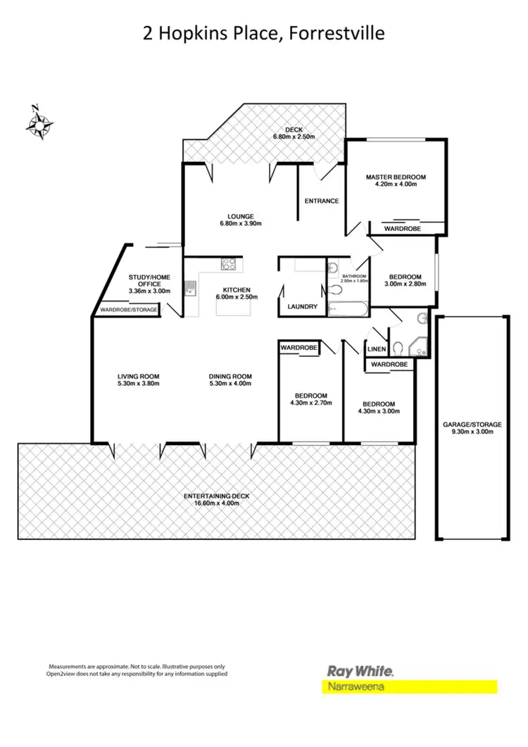 Floorplan of Homely house listing, 2 Hopkins Pl, Forestville NSW
