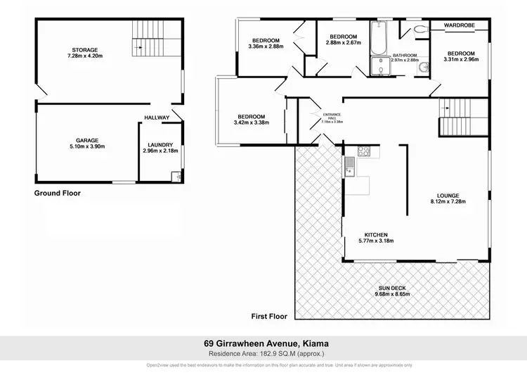Floorplan of Homely house listing, 69 Girrawheen Ave, Kiama NSW