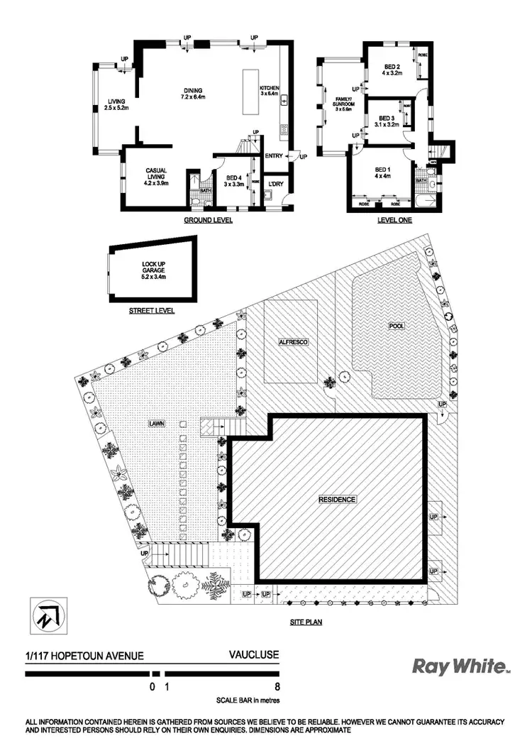 Floorplan of Homely house listing, Lot 1, 117 Hopetoun Ave, Vaucluse NSW