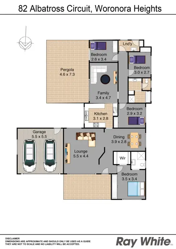 Floorplan of Homely house listing, 82 Albatross Cct, Woronora Heights NSW