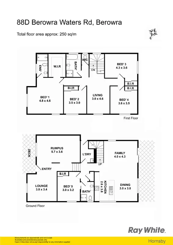 Floorplan of Homely house listing, 88D Berowra Waters Rd, Berowra NSW