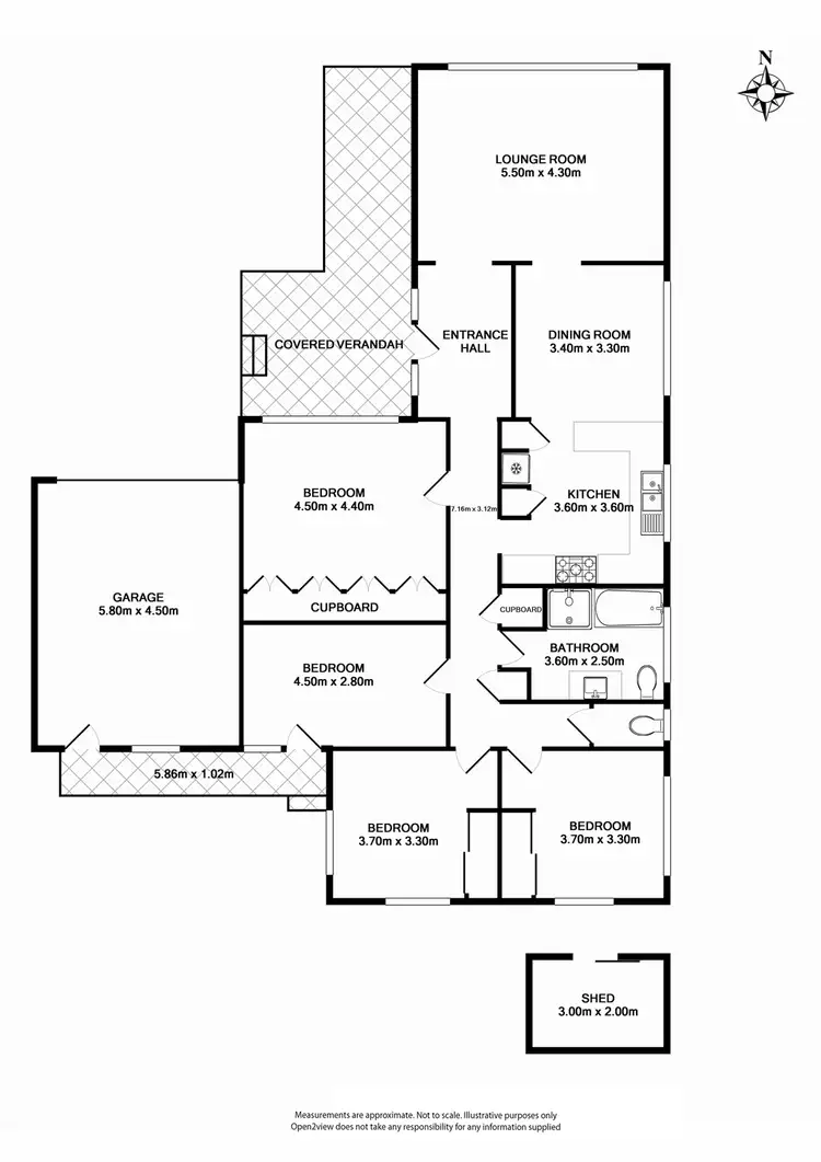 Floorplan of Homely house listing, 57 Blackbutts Rd, Frenchs Forest NSW