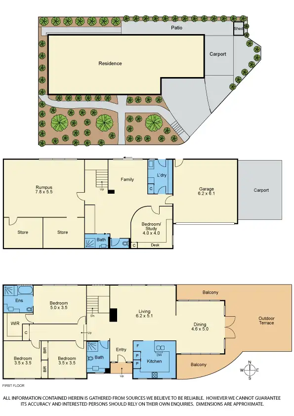 Floorplan of Homely house listing, 17 Chateau Rse, Bulleen VIC