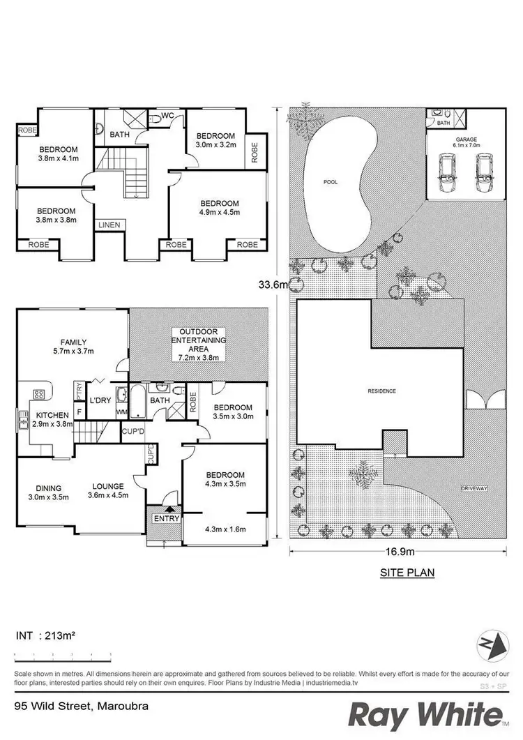 Floorplan of Homely house listing, 95 Wild St, Maroubra NSW