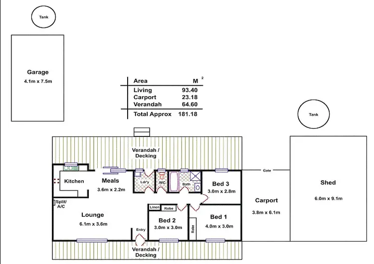 Floorplan of Homely house listing, 20 South East Tce, Owen SA
