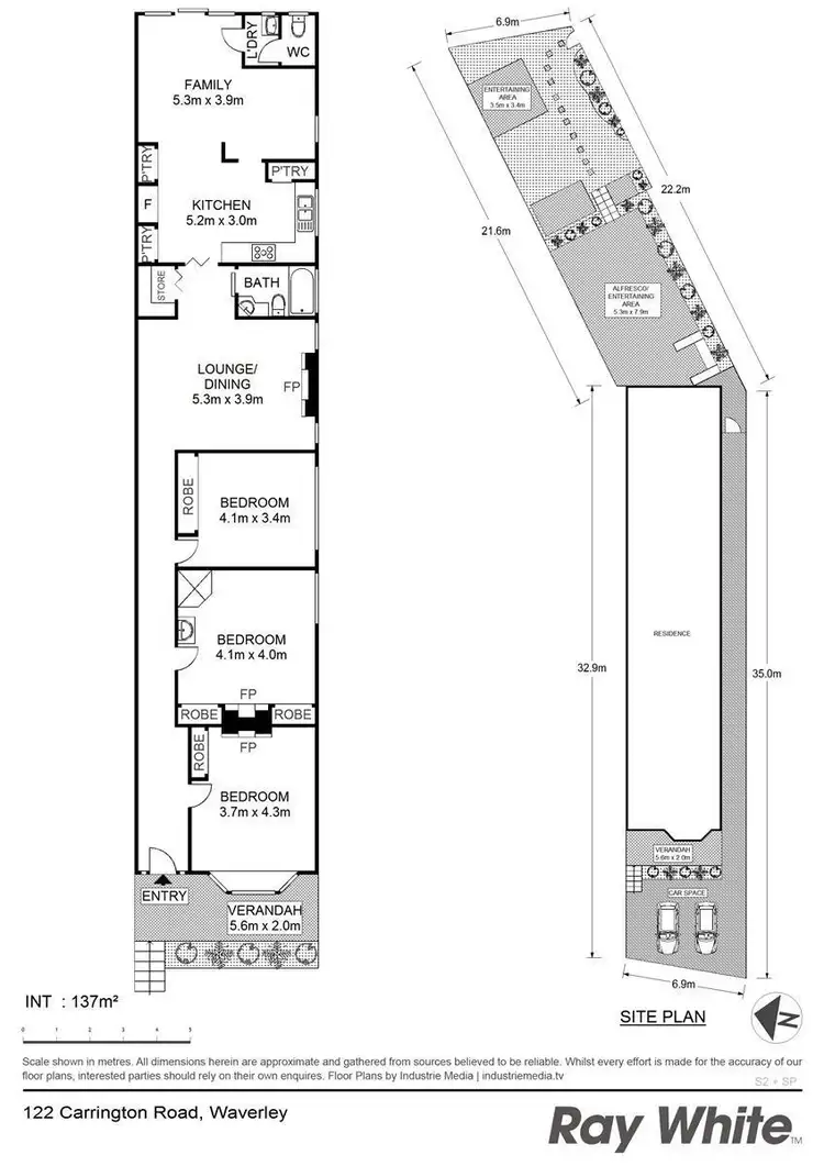 Floorplan of Homely house listing, 122 Carrington Rd, Waverley NSW