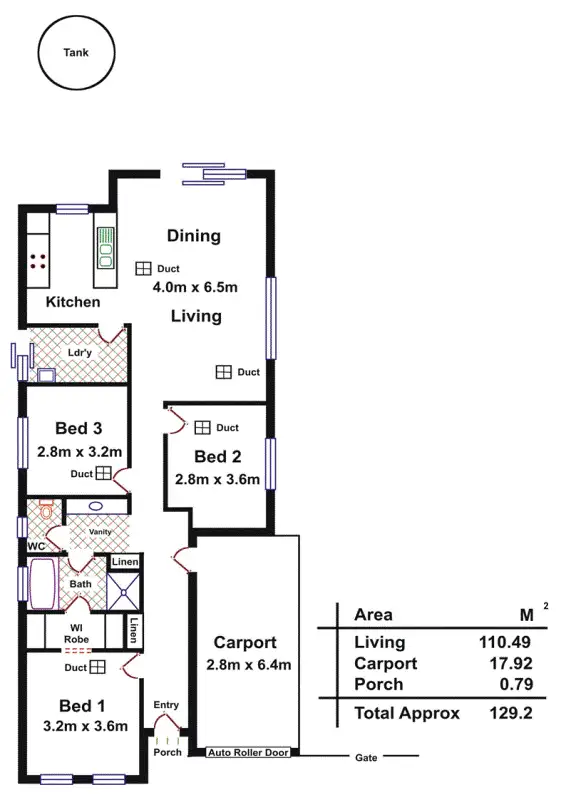 Floorplan of Homely house listing, 56 Ramnet Cct, Munno Para SA