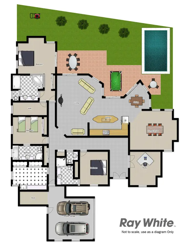 Floorplan of Homely house listing, 32 Windchimes Way, Helensvale QLD