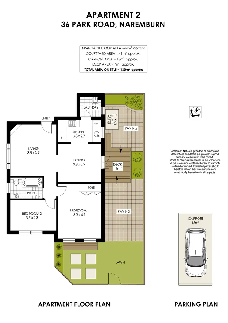 Floorplan of Homely apartment listing, 2/36 Park Rd, Naremburn NSW