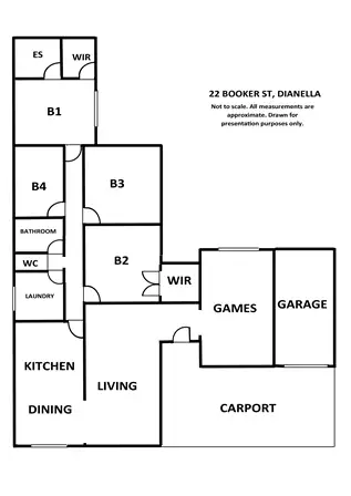Floorplan of Homely house listing, 22 Booker St, Dianella WA