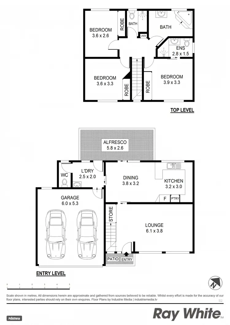 Floorplan of Homely other listing, 2/1 Darlington Dr, Cherrybrook NSW