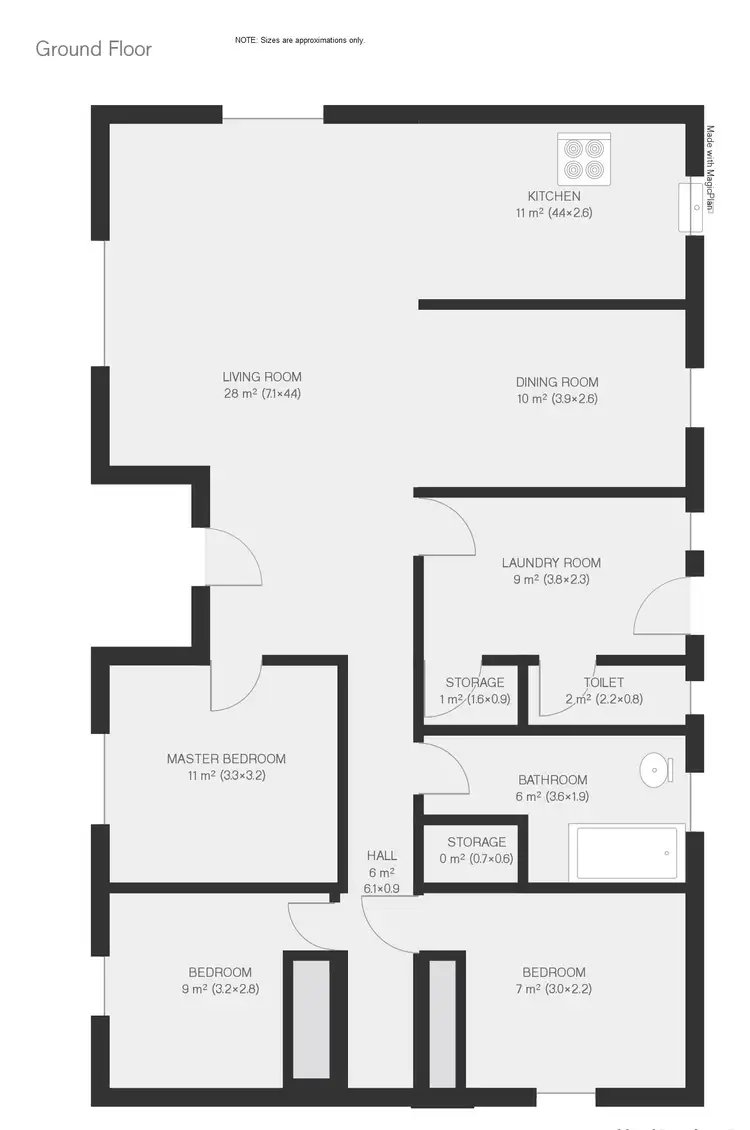 Floorplan of Homely house listing, 30 Pitt St, Ariah Park NSW