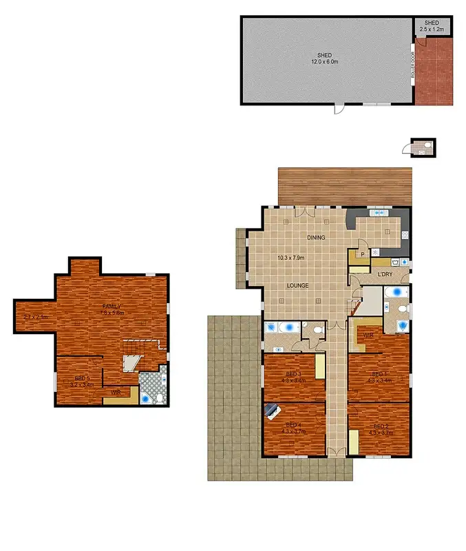 Floorplan of Homely house listing, 44 Alfred Rd, West Croydon SA