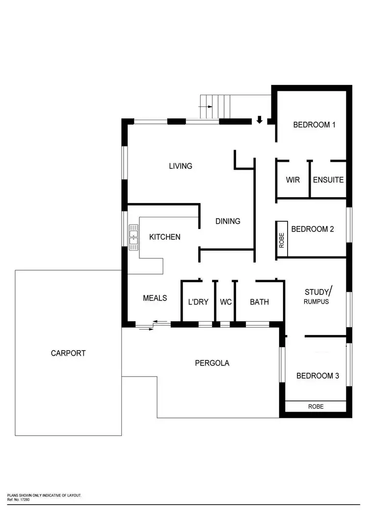 Floorplan of Homely house listing, 5 Phoenix Pl, Giralang ACT