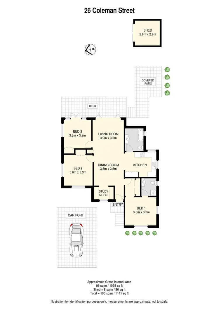 Floorplan of Homely house listing, 26 Coleman St, Graceville QLD