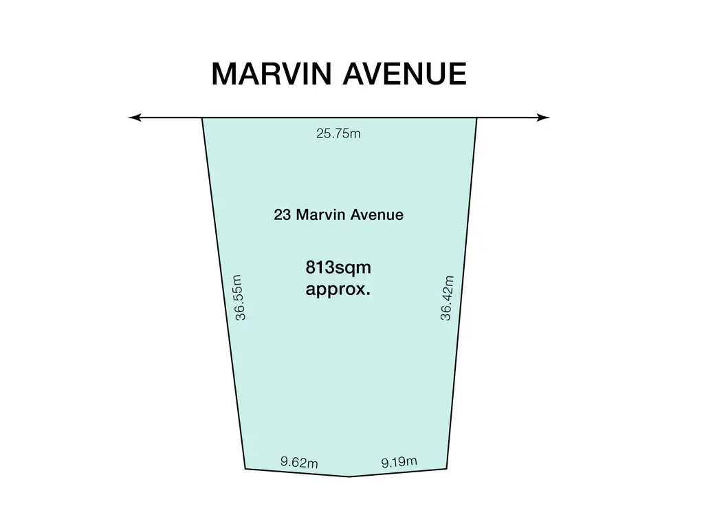 Floorplan of Homely house listing, 23 Marvin Ave, Gilles Plains SA