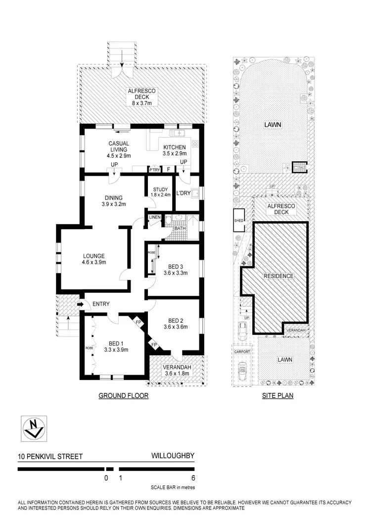 Floorplan of Homely house listing, 10 Penkivil St, Willoughby NSW