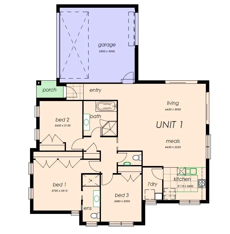 Floorplan of Homely house listing, 2 Genevieve Way, Edgeworth NSW