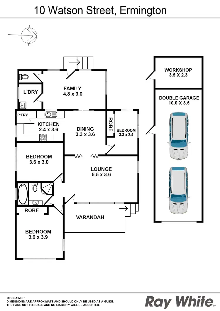 Floorplan of Homely house listing, 10 Watson St, Ermington NSW