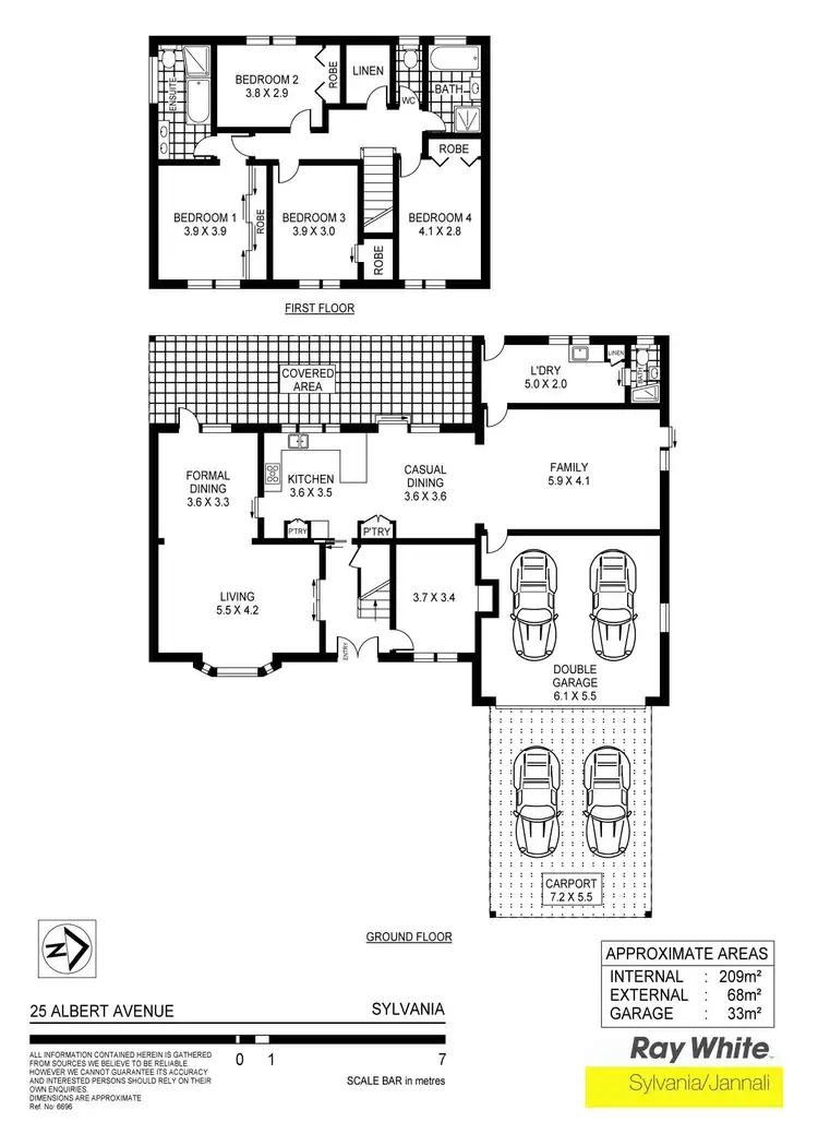 Floorplan of Homely house listing, 25 Albert Ave, Sylvania NSW