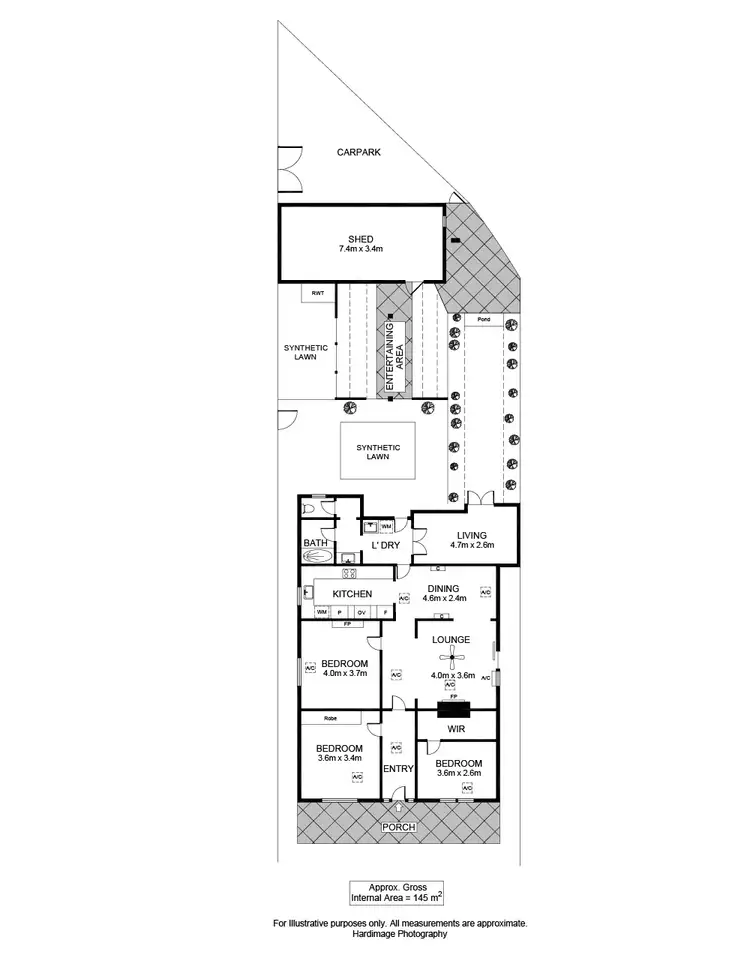 Floorplan of Homely house listing, 1 Evans St, Woodville South SA