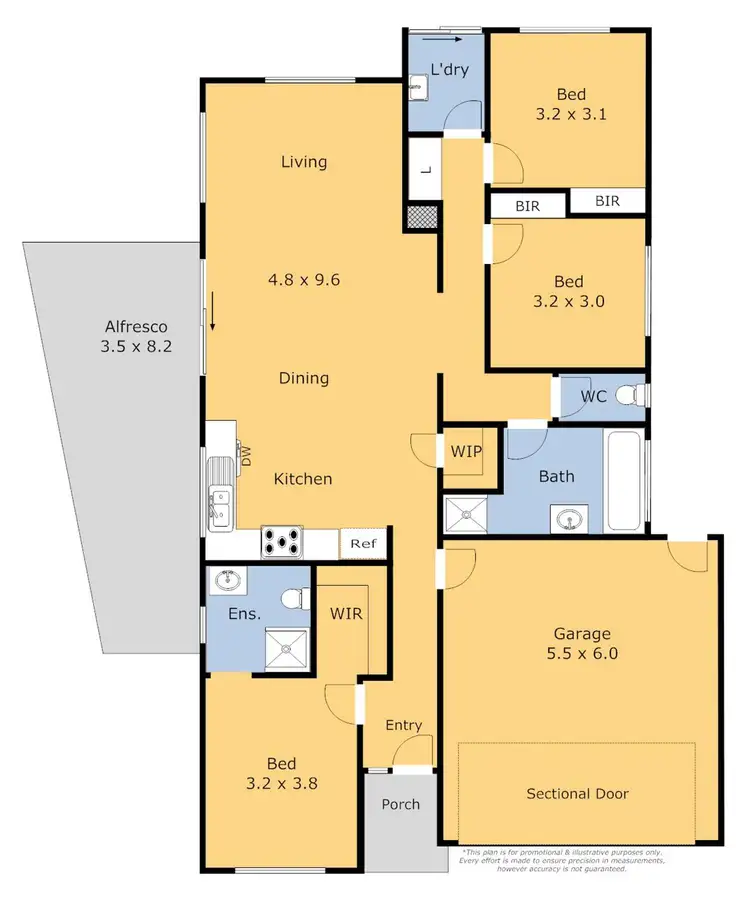 Floorplan of Homely house listing, 4 Viogner Pl, Waurn Ponds VIC