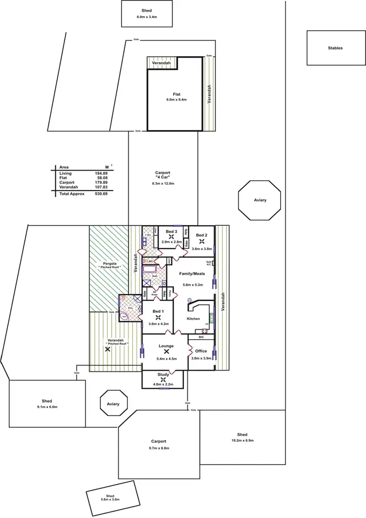 Floorplan of Homely house listing, 9 James Sim Court KALBEEBA VIA, Gawler SA