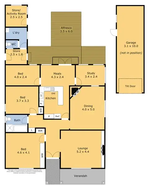 Floorplan of Homely house listing, 88 Mount Pleasant Rd, Belmont VIC