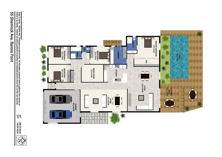 Floorplan of Homely house listing, 55 Shamrock Ave, Banora Point NSW