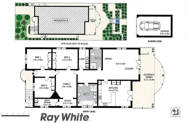 Floorplan of Homely house listing, 57 Broughton Rd, Artarmon NSW