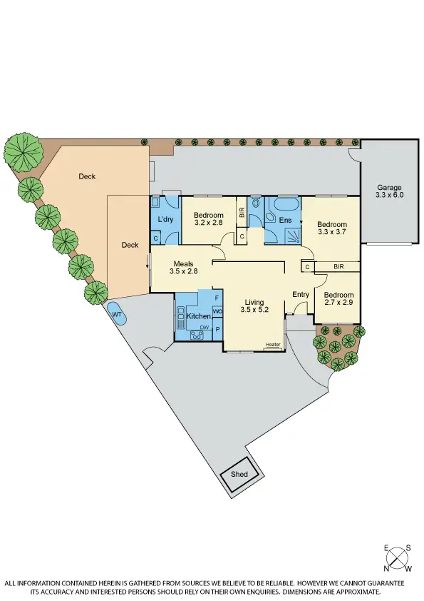 Floorplan of Homely unit listing, 5/21 Outhwaite Ave, Doncaster VIC