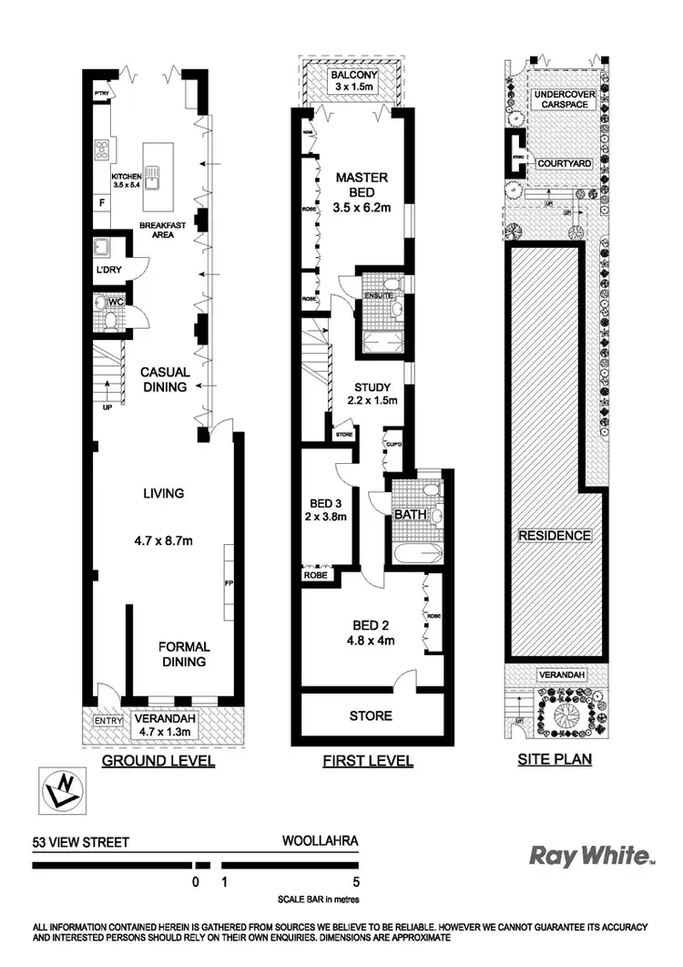 Floorplan of Homely house listing, 53 View St, Woollahra NSW