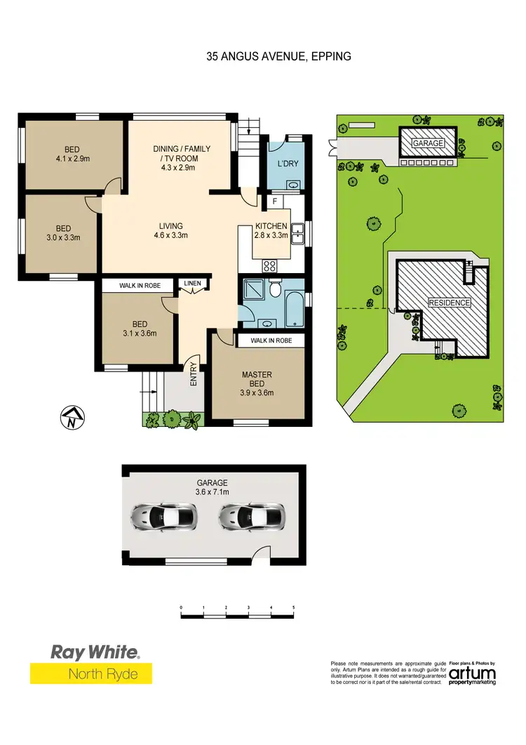 Floorplan of Homely house listing, 35 Angus Ave, Epping NSW